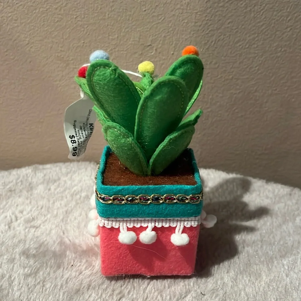 Kirkland cactus ornament NWT